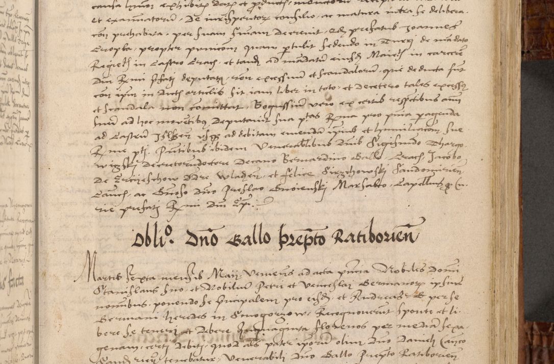 Zdjęcie nr 76 dla obiektu archiwalnego: Volumen I-mum actorum R. D. Joannis Konarski, episcopi Cracoviensis ab an D. 1503 ad annum 1514 inclusive acticata et registata, quorum indicem in dine voluminis videre est.