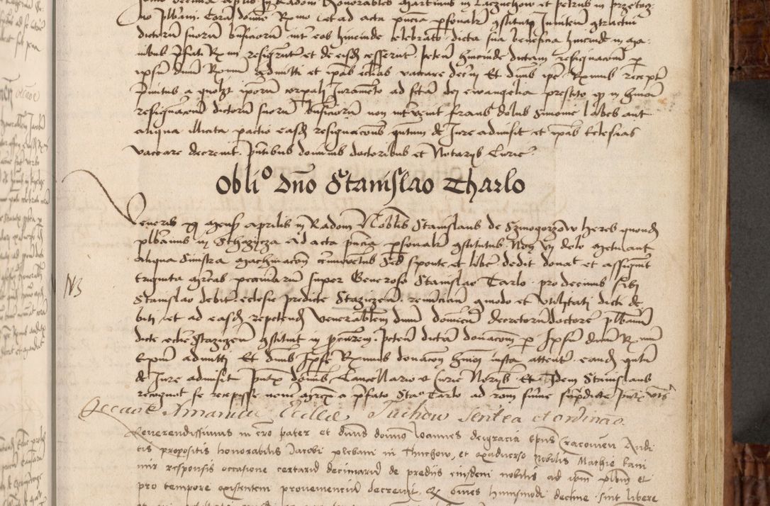 Zdjęcie nr 72 dla obiektu archiwalnego: Volumen I-mum actorum R. D. Joannis Konarski, episcopi Cracoviensis ab an D. 1503 ad annum 1514 inclusive acticata et registata, quorum indicem in dine voluminis videre est.