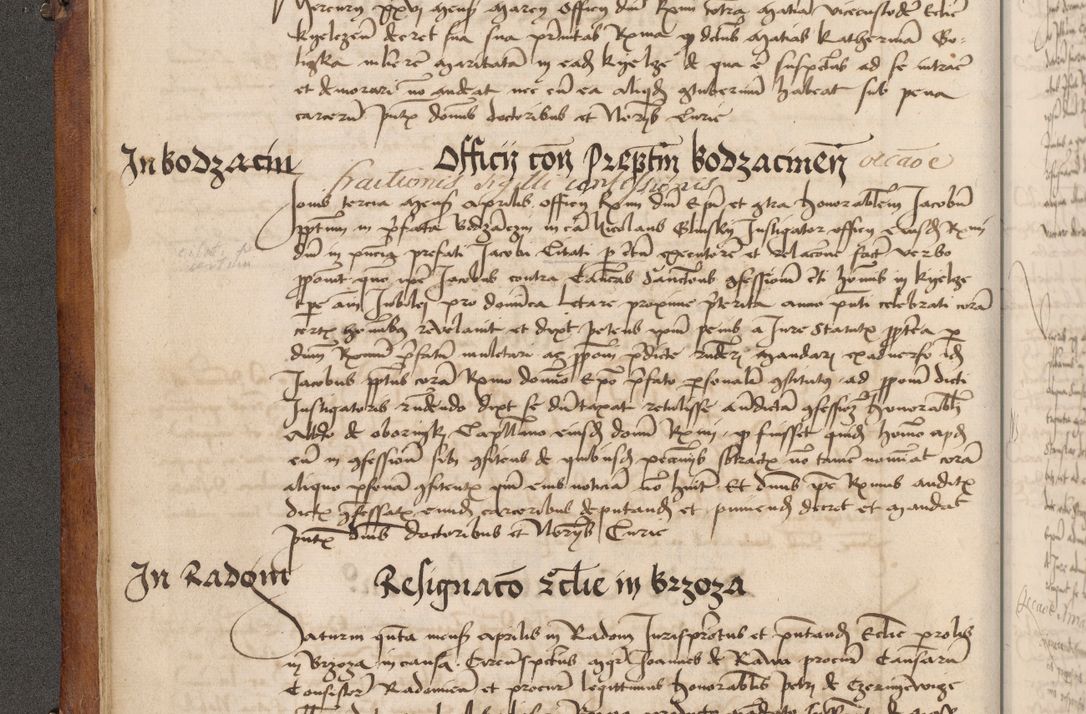 Zdjęcie nr 71 dla obiektu archiwalnego: Volumen I-mum actorum R. D. Joannis Konarski, episcopi Cracoviensis ab an D. 1503 ad annum 1514 inclusive acticata et registata, quorum indicem in dine voluminis videre est.