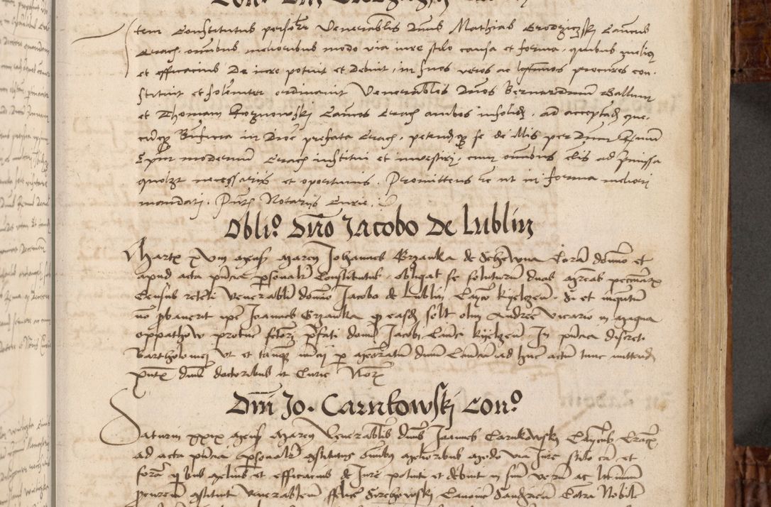 Zdjęcie nr 70 dla obiektu archiwalnego: Volumen I-mum actorum R. D. Joannis Konarski, episcopi Cracoviensis ab an D. 1503 ad annum 1514 inclusive acticata et registata, quorum indicem in dine voluminis videre est.