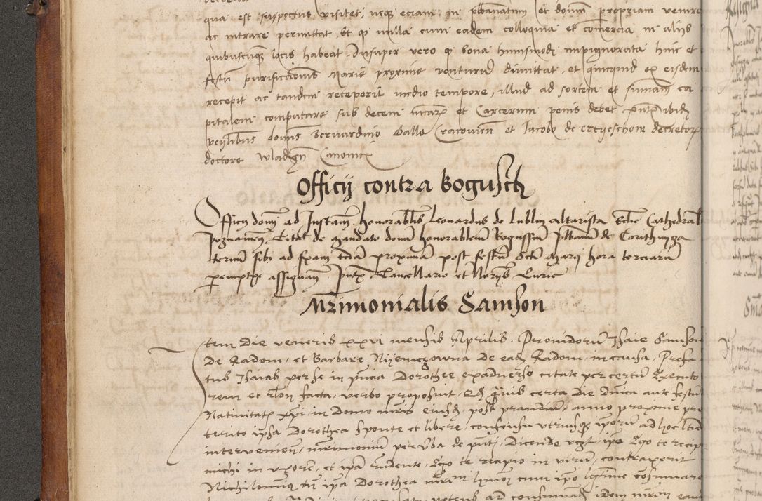 Zdjęcie nr 73 dla obiektu archiwalnego: Volumen I-mum actorum R. D. Joannis Konarski, episcopi Cracoviensis ab an D. 1503 ad annum 1514 inclusive acticata et registata, quorum indicem in dine voluminis videre est.