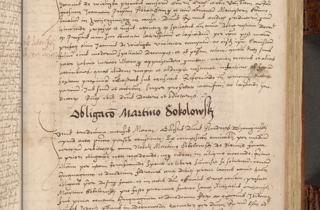 Zdjęcie nr 68 dla obiektu archiwalnego: Volumen I-mum actorum R. D. Joannis Konarski, episcopi Cracoviensis ab an D. 1503 ad annum 1514 inclusive acticata et registata, quorum indicem in dine voluminis videre est.