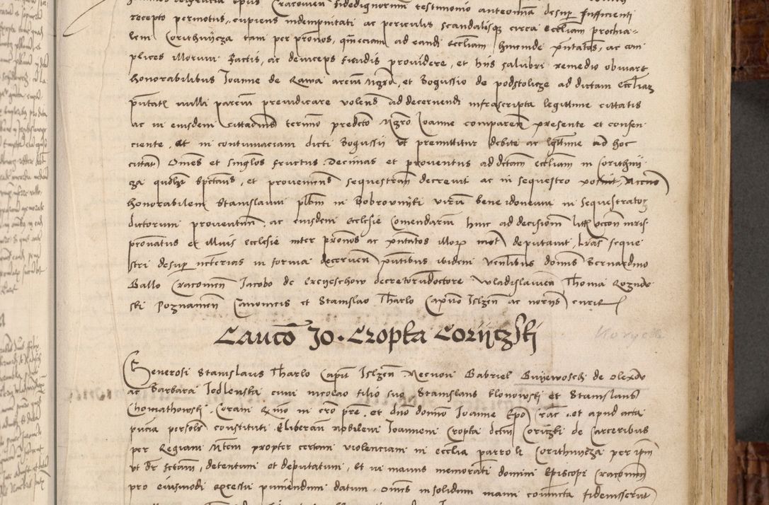 Zdjęcie nr 58 dla obiektu archiwalnego: Volumen I-mum actorum R. D. Joannis Konarski, episcopi Cracoviensis ab an D. 1503 ad annum 1514 inclusive acticata et registata, quorum indicem in dine voluminis videre est.