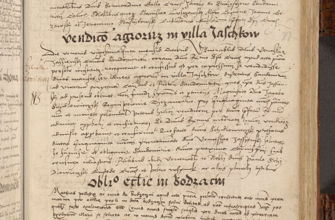 Zdjęcie nr 56 dla obiektu archiwalnego: Volumen I-mum actorum R. D. Joannis Konarski, episcopi Cracoviensis ab an D. 1503 ad annum 1514 inclusive acticata et registata, quorum indicem in dine voluminis videre est.