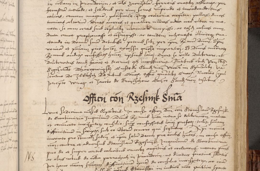 Zdjęcie nr 50 dla obiektu archiwalnego: Volumen I-mum actorum R. D. Joannis Konarski, episcopi Cracoviensis ab an D. 1503 ad annum 1514 inclusive acticata et registata, quorum indicem in dine voluminis videre est.