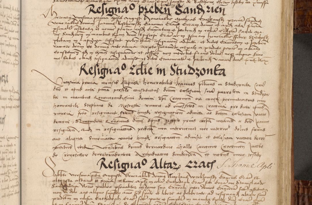 Zdjęcie nr 46 dla obiektu archiwalnego: Volumen I-mum actorum R. D. Joannis Konarski, episcopi Cracoviensis ab an D. 1503 ad annum 1514 inclusive acticata et registata, quorum indicem in dine voluminis videre est.