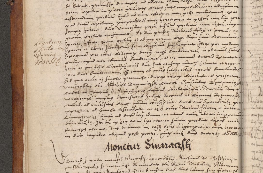 Zdjęcie nr 43 dla obiektu archiwalnego: Volumen I-mum actorum R. D. Joannis Konarski, episcopi Cracoviensis ab an D. 1503 ad annum 1514 inclusive acticata et registata, quorum indicem in dine voluminis videre est.