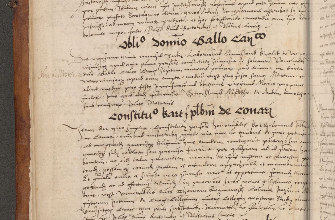 Zdjęcie nr 41 dla obiektu archiwalnego: Volumen I-mum actorum R. D. Joannis Konarski, episcopi Cracoviensis ab an D. 1503 ad annum 1514 inclusive acticata et registata, quorum indicem in dine voluminis videre est.