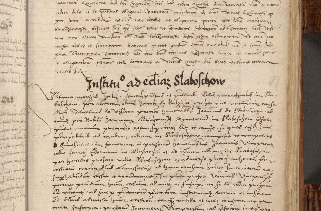 Zdjęcie nr 42 dla obiektu archiwalnego: Volumen I-mum actorum R. D. Joannis Konarski, episcopi Cracoviensis ab an D. 1503 ad annum 1514 inclusive acticata et registata, quorum indicem in dine voluminis videre est.