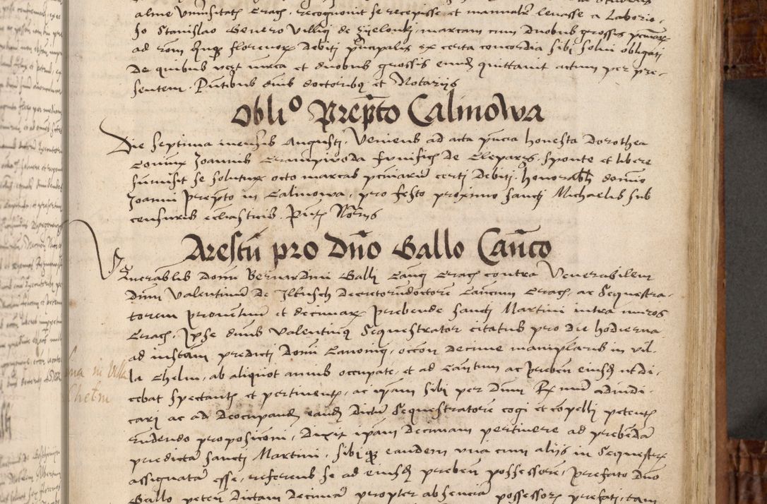 Zdjęcie nr 44 dla obiektu archiwalnego: Volumen I-mum actorum R. D. Joannis Konarski, episcopi Cracoviensis ab an D. 1503 ad annum 1514 inclusive acticata et registata, quorum indicem in dine voluminis videre est.