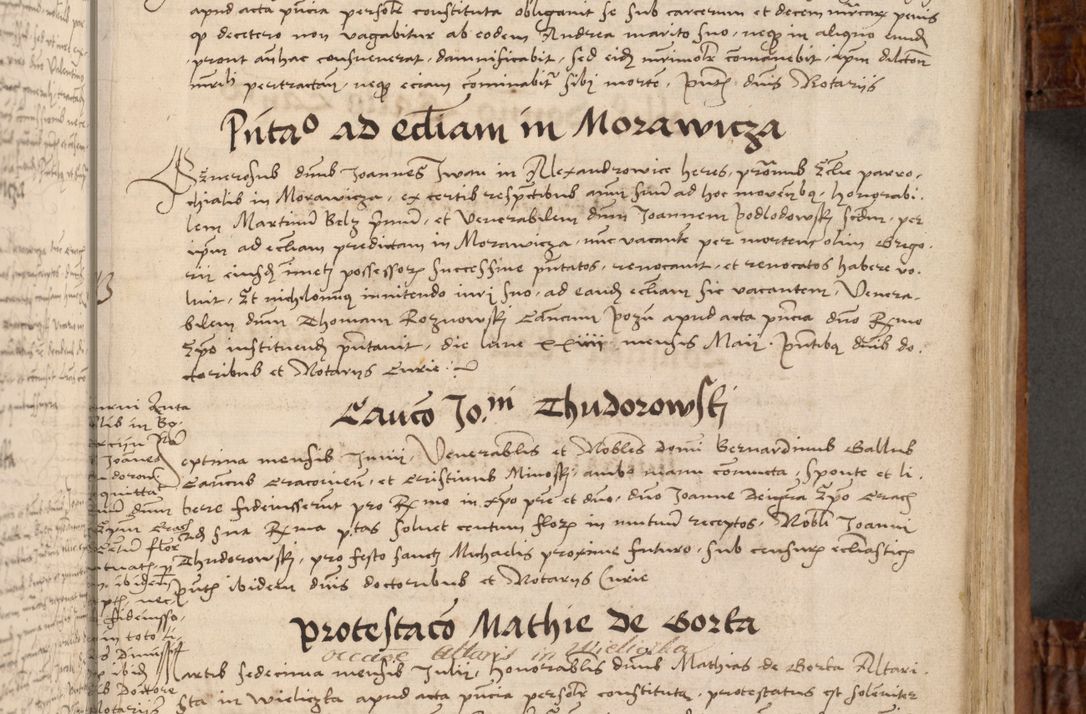 Zdjęcie nr 40 dla obiektu archiwalnego: Volumen I-mum actorum R. D. Joannis Konarski, episcopi Cracoviensis ab an D. 1503 ad annum 1514 inclusive acticata et registata, quorum indicem in dine voluminis videre est.