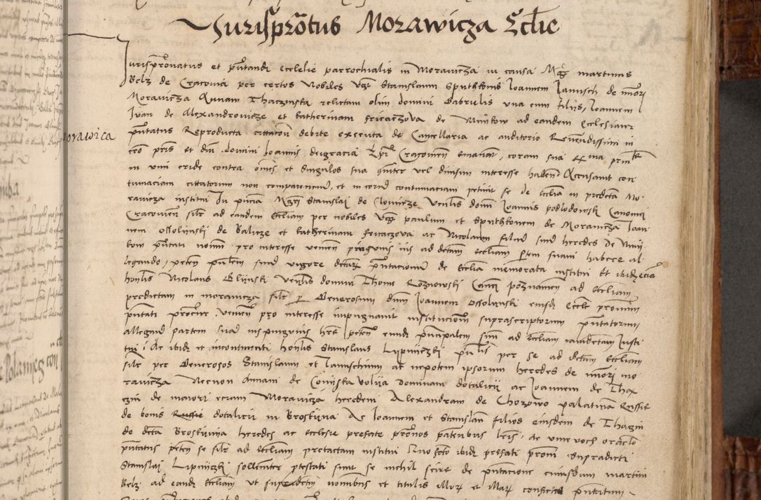 Zdjęcie nr 36 dla obiektu archiwalnego: Volumen I-mum actorum R. D. Joannis Konarski, episcopi Cracoviensis ab an D. 1503 ad annum 1514 inclusive acticata et registata, quorum indicem in dine voluminis videre est.