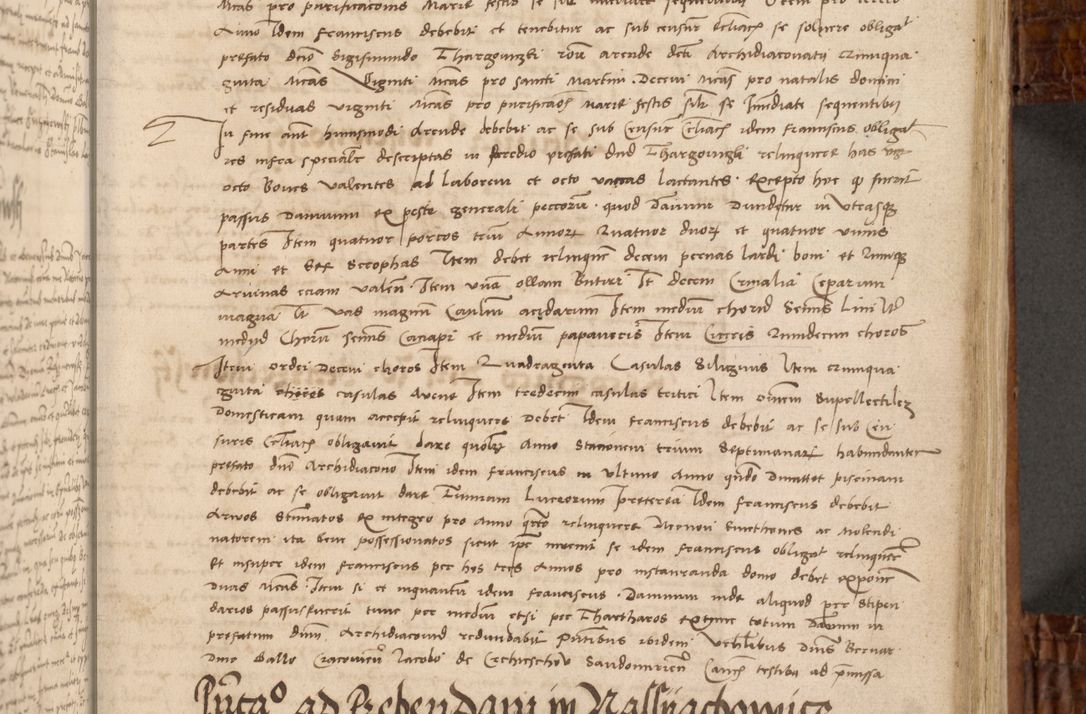 Zdjęcie nr 32 dla obiektu archiwalnego: Volumen I-mum actorum R. D. Joannis Konarski, episcopi Cracoviensis ab an D. 1503 ad annum 1514 inclusive acticata et registata, quorum indicem in dine voluminis videre est.