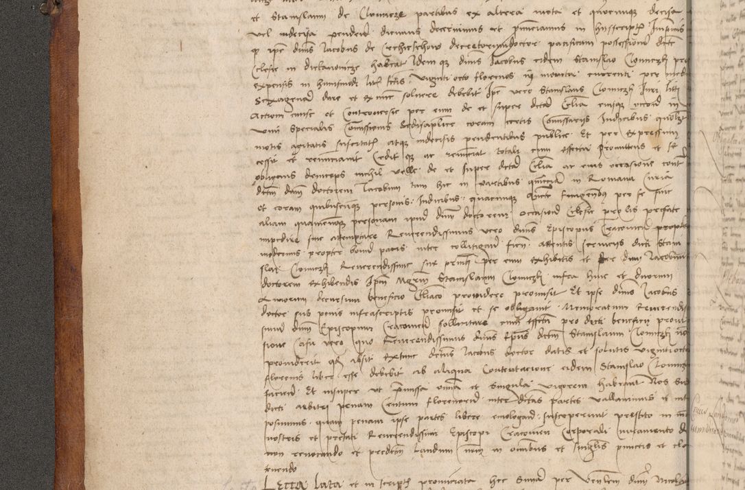 Zdjęcie nr 17 dla obiektu archiwalnego: Volumen I-mum actorum R. D. Joannis Konarski, episcopi Cracoviensis ab an D. 1503 ad annum 1514 inclusive acticata et registata, quorum indicem in dine voluminis videre est.