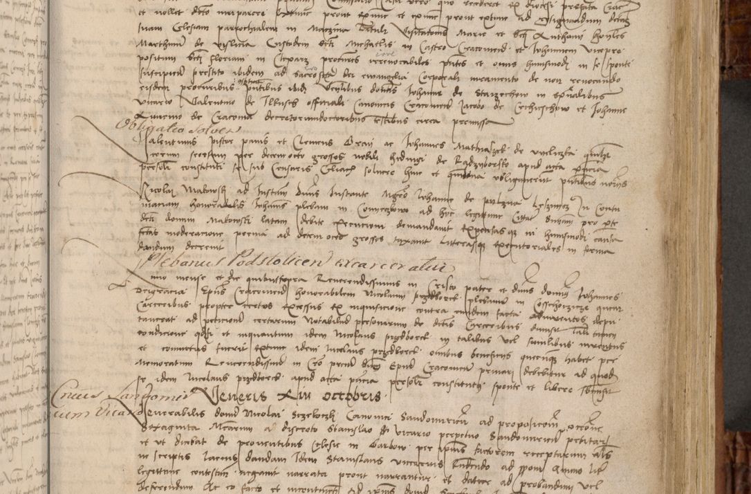 Zdjęcie nr 18 dla obiektu archiwalnego: Volumen I-mum actorum R. D. Joannis Konarski, episcopi Cracoviensis ab an D. 1503 ad annum 1514 inclusive acticata et registata, quorum indicem in dine voluminis videre est.