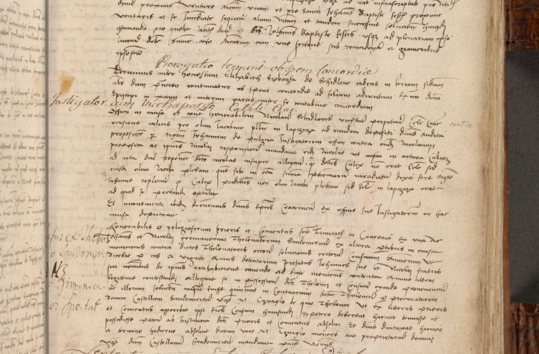 Zdjęcie nr 16 dla obiektu archiwalnego: Volumen I-mum actorum R. D. Joannis Konarski, episcopi Cracoviensis ab an D. 1503 ad annum 1514 inclusive acticata et registata, quorum indicem in dine voluminis videre est.