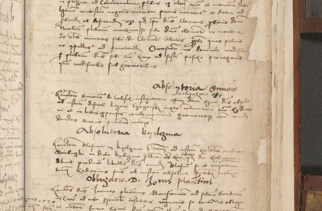 Zdjęcie nr 526 dla obiektu archiwalnego: Volumen II - um actorum episcopalium Joannis Konarski, episcopi Cracoviensis annorum sequentium: 1515, 1516, 1517, 1518, 1519, quorum indicem in dine huius voluminis videre est.