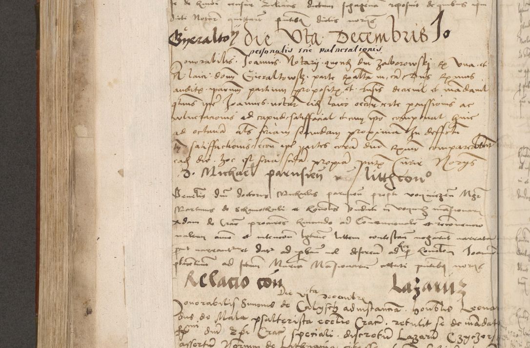 Zdjęcie nr 525 dla obiektu archiwalnego: Volumen II - um actorum episcopalium Joannis Konarski, episcopi Cracoviensis annorum sequentium: 1515, 1516, 1517, 1518, 1519, quorum indicem in dine huius voluminis videre est.