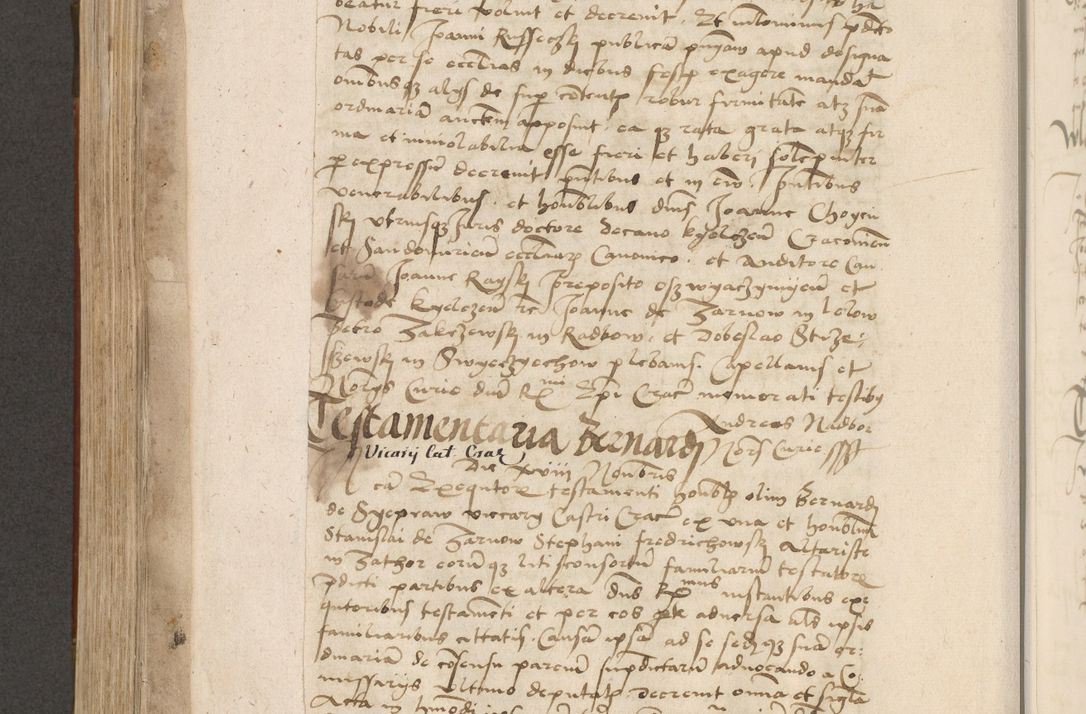 Zdjęcie nr 521 dla obiektu archiwalnego: Volumen II - um actorum episcopalium Joannis Konarski, episcopi Cracoviensis annorum sequentium: 1515, 1516, 1517, 1518, 1519, quorum indicem in dine huius voluminis videre est.