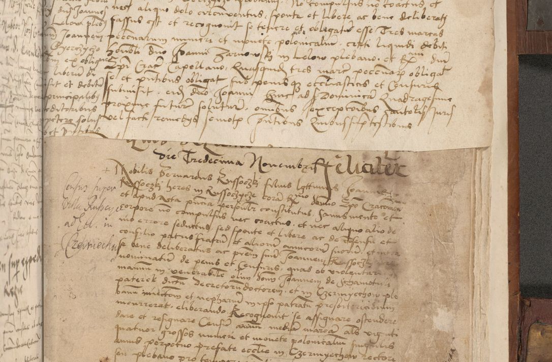 Zdjęcie nr 514 dla obiektu archiwalnego: Volumen II - um actorum episcopalium Joannis Konarski, episcopi Cracoviensis annorum sequentium: 1515, 1516, 1517, 1518, 1519, quorum indicem in dine huius voluminis videre est.