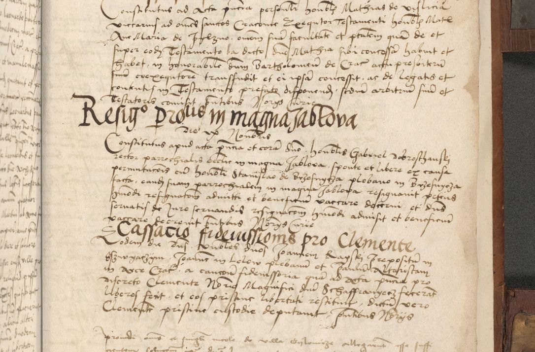 Zdjęcie nr 510 dla obiektu archiwalnego: Volumen II - um actorum episcopalium Joannis Konarski, episcopi Cracoviensis annorum sequentium: 1515, 1516, 1517, 1518, 1519, quorum indicem in dine huius voluminis videre est.
