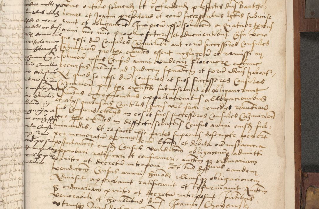 Zdjęcie nr 508 dla obiektu archiwalnego: Volumen II - um actorum episcopalium Joannis Konarski, episcopi Cracoviensis annorum sequentium: 1515, 1516, 1517, 1518, 1519, quorum indicem in dine huius voluminis videre est.
