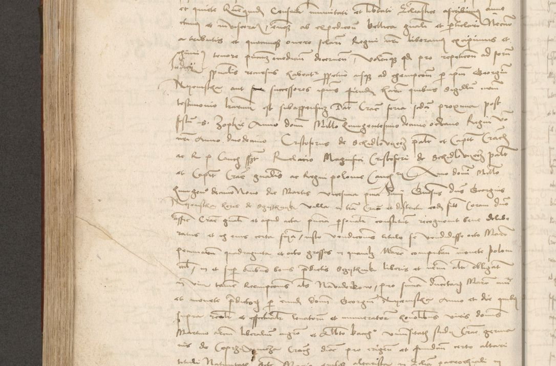 Zdjęcie nr 501 dla obiektu archiwalnego: Volumen II - um actorum episcopalium Joannis Konarski, episcopi Cracoviensis annorum sequentium: 1515, 1516, 1517, 1518, 1519, quorum indicem in dine huius voluminis videre est.