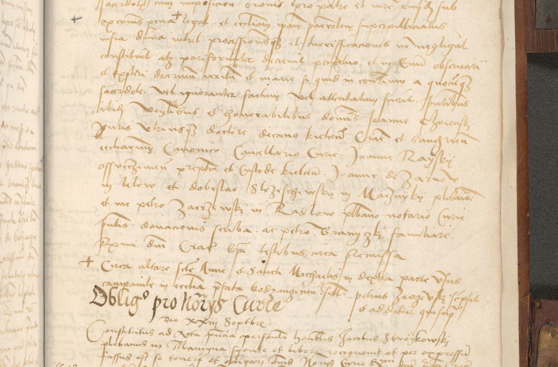 Zdjęcie nr 498 dla obiektu archiwalnego: Volumen II - um actorum episcopalium Joannis Konarski, episcopi Cracoviensis annorum sequentium: 1515, 1516, 1517, 1518, 1519, quorum indicem in dine huius voluminis videre est.