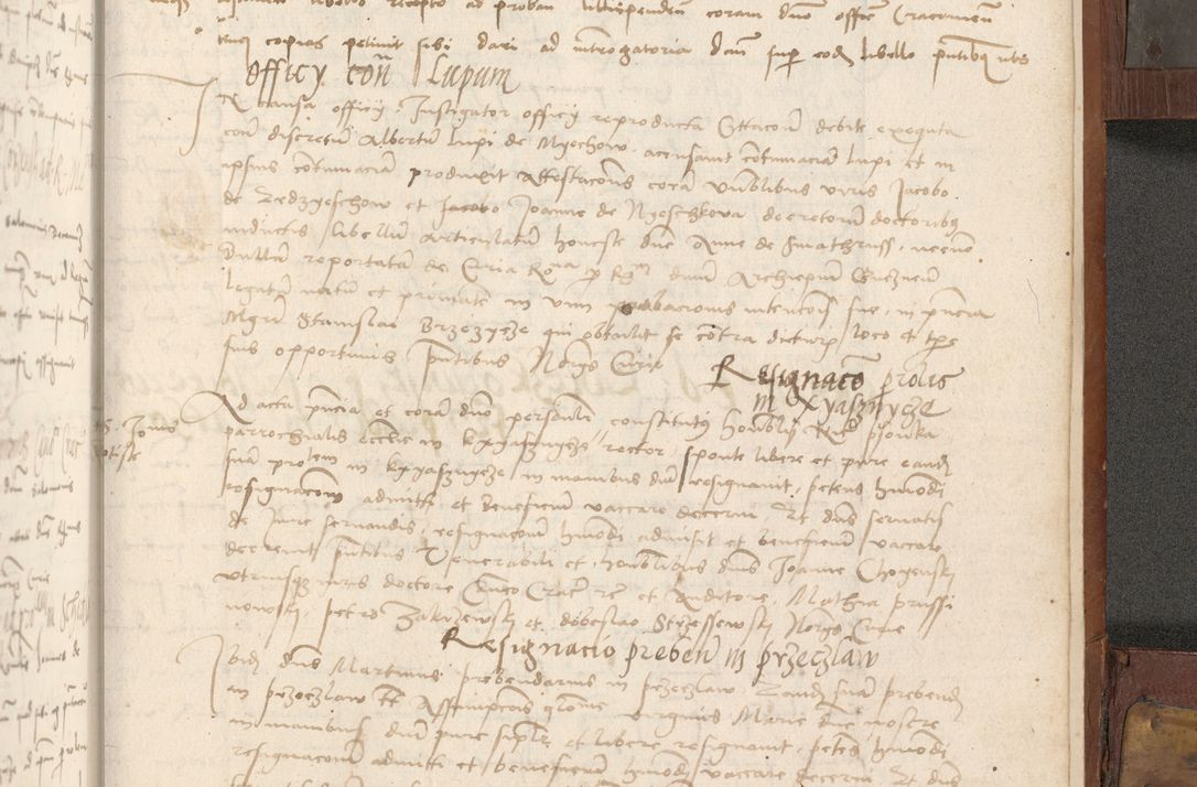 Zdjęcie nr 488 dla obiektu archiwalnego: Volumen II - um actorum episcopalium Joannis Konarski, episcopi Cracoviensis annorum sequentium: 1515, 1516, 1517, 1518, 1519, quorum indicem in dine huius voluminis videre est.
