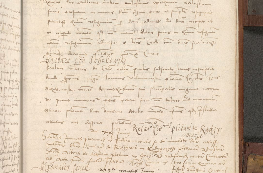 Zdjęcie nr 482 dla obiektu archiwalnego: Volumen II - um actorum episcopalium Joannis Konarski, episcopi Cracoviensis annorum sequentium: 1515, 1516, 1517, 1518, 1519, quorum indicem in dine huius voluminis videre est.