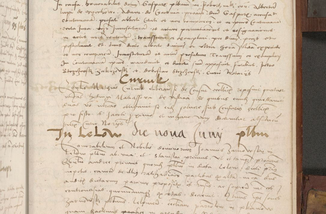 Zdjęcie nr 478 dla obiektu archiwalnego: Volumen II - um actorum episcopalium Joannis Konarski, episcopi Cracoviensis annorum sequentium: 1515, 1516, 1517, 1518, 1519, quorum indicem in dine huius voluminis videre est.