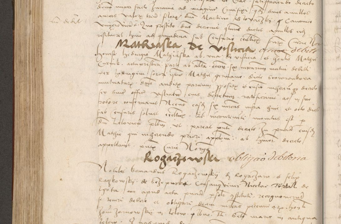 Zdjęcie nr 475 dla obiektu archiwalnego: Volumen II - um actorum episcopalium Joannis Konarski, episcopi Cracoviensis annorum sequentium: 1515, 1516, 1517, 1518, 1519, quorum indicem in dine huius voluminis videre est.
