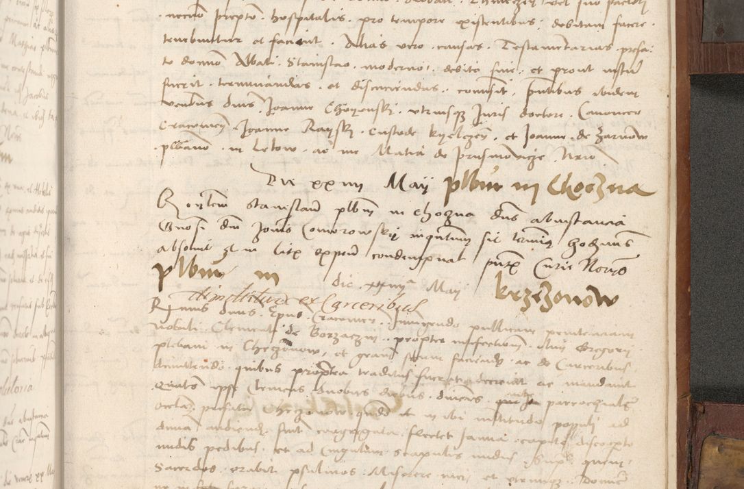 Zdjęcie nr 472 dla obiektu archiwalnego: Volumen II - um actorum episcopalium Joannis Konarski, episcopi Cracoviensis annorum sequentium: 1515, 1516, 1517, 1518, 1519, quorum indicem in dine huius voluminis videre est.