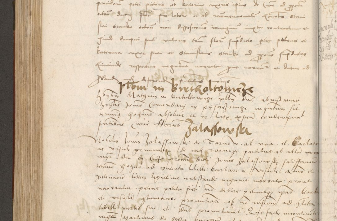 Zdjęcie nr 467 dla obiektu archiwalnego: Volumen II - um actorum episcopalium Joannis Konarski, episcopi Cracoviensis annorum sequentium: 1515, 1516, 1517, 1518, 1519, quorum indicem in dine huius voluminis videre est.