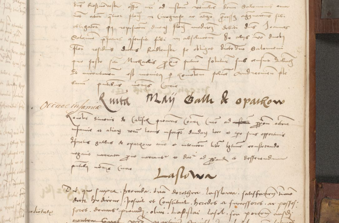 Zdjęcie nr 464 dla obiektu archiwalnego: Volumen II - um actorum episcopalium Joannis Konarski, episcopi Cracoviensis annorum sequentium: 1515, 1516, 1517, 1518, 1519, quorum indicem in dine huius voluminis videre est.