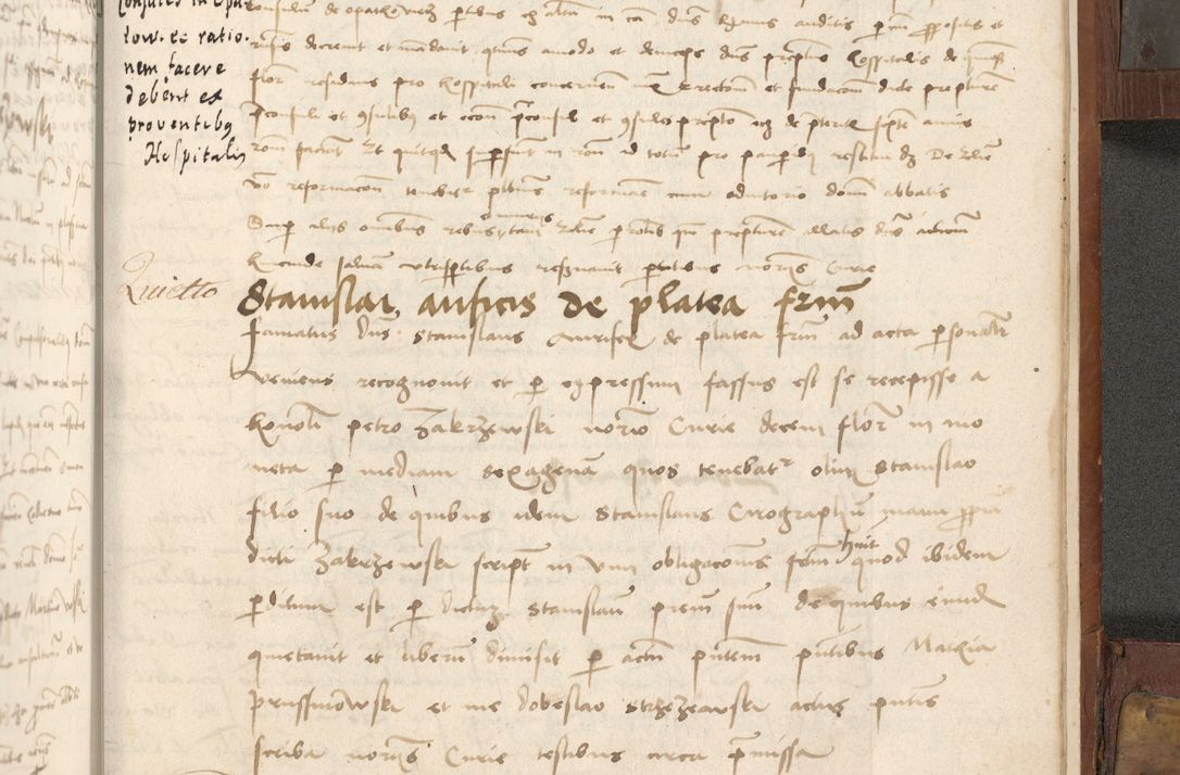 Zdjęcie nr 460 dla obiektu archiwalnego: Volumen II - um actorum episcopalium Joannis Konarski, episcopi Cracoviensis annorum sequentium: 1515, 1516, 1517, 1518, 1519, quorum indicem in dine huius voluminis videre est.