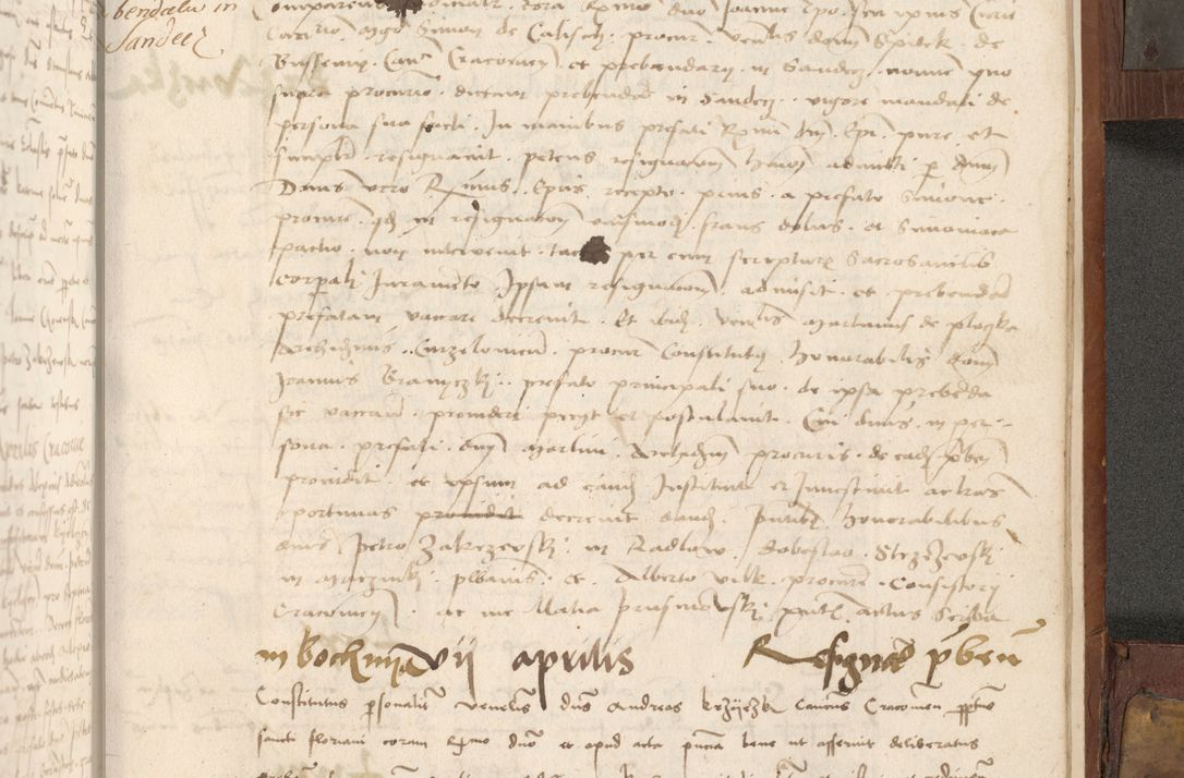 Zdjęcie nr 456 dla obiektu archiwalnego: Volumen II - um actorum episcopalium Joannis Konarski, episcopi Cracoviensis annorum sequentium: 1515, 1516, 1517, 1518, 1519, quorum indicem in dine huius voluminis videre est.