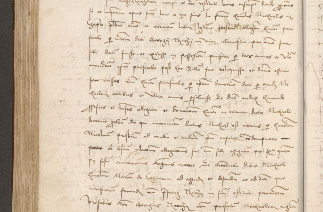 Zdjęcie nr 445 dla obiektu archiwalnego: Volumen II - um actorum episcopalium Joannis Konarski, episcopi Cracoviensis annorum sequentium: 1515, 1516, 1517, 1518, 1519, quorum indicem in dine huius voluminis videre est.