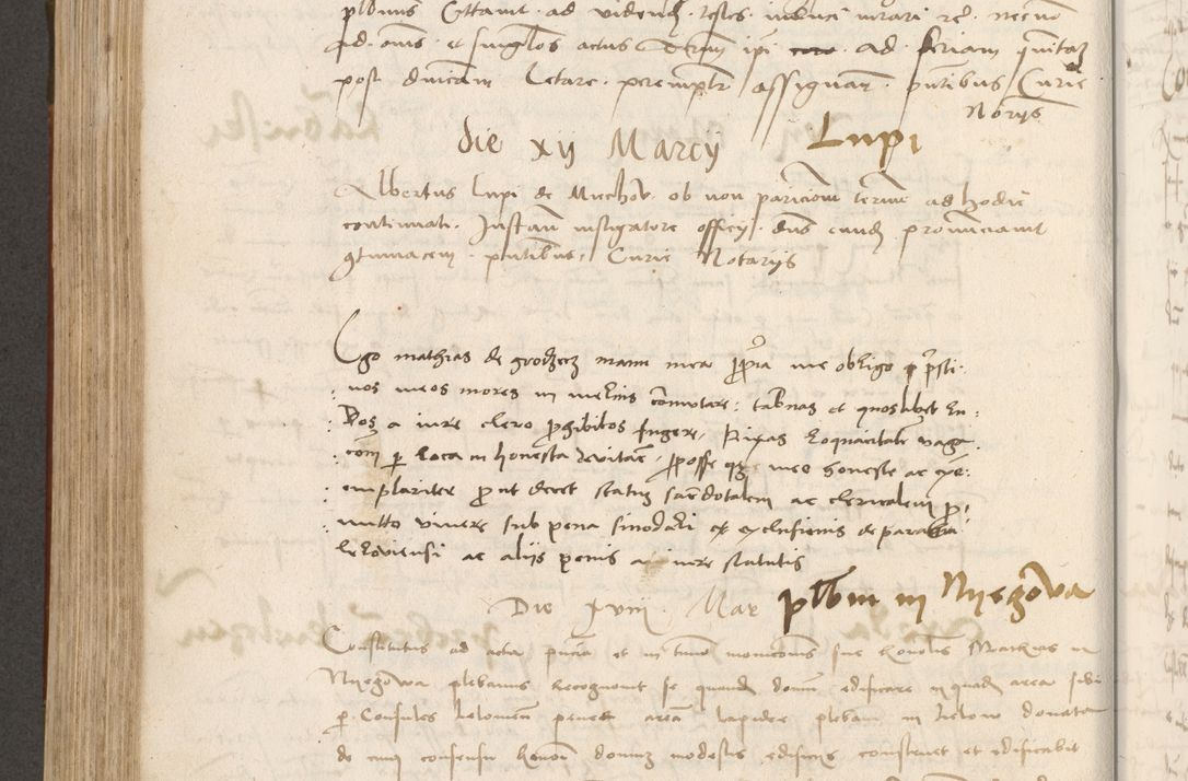 Zdjęcie nr 443 dla obiektu archiwalnego: Volumen II - um actorum episcopalium Joannis Konarski, episcopi Cracoviensis annorum sequentium: 1515, 1516, 1517, 1518, 1519, quorum indicem in dine huius voluminis videre est.