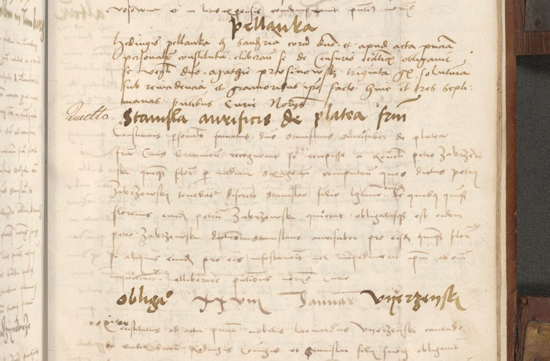 Zdjęcie nr 434 dla obiektu archiwalnego: Volumen II - um actorum episcopalium Joannis Konarski, episcopi Cracoviensis annorum sequentium: 1515, 1516, 1517, 1518, 1519, quorum indicem in dine huius voluminis videre est.