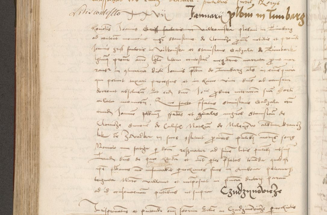 Zdjęcie nr 433 dla obiektu archiwalnego: Volumen II - um actorum episcopalium Joannis Konarski, episcopi Cracoviensis annorum sequentium: 1515, 1516, 1517, 1518, 1519, quorum indicem in dine huius voluminis videre est.