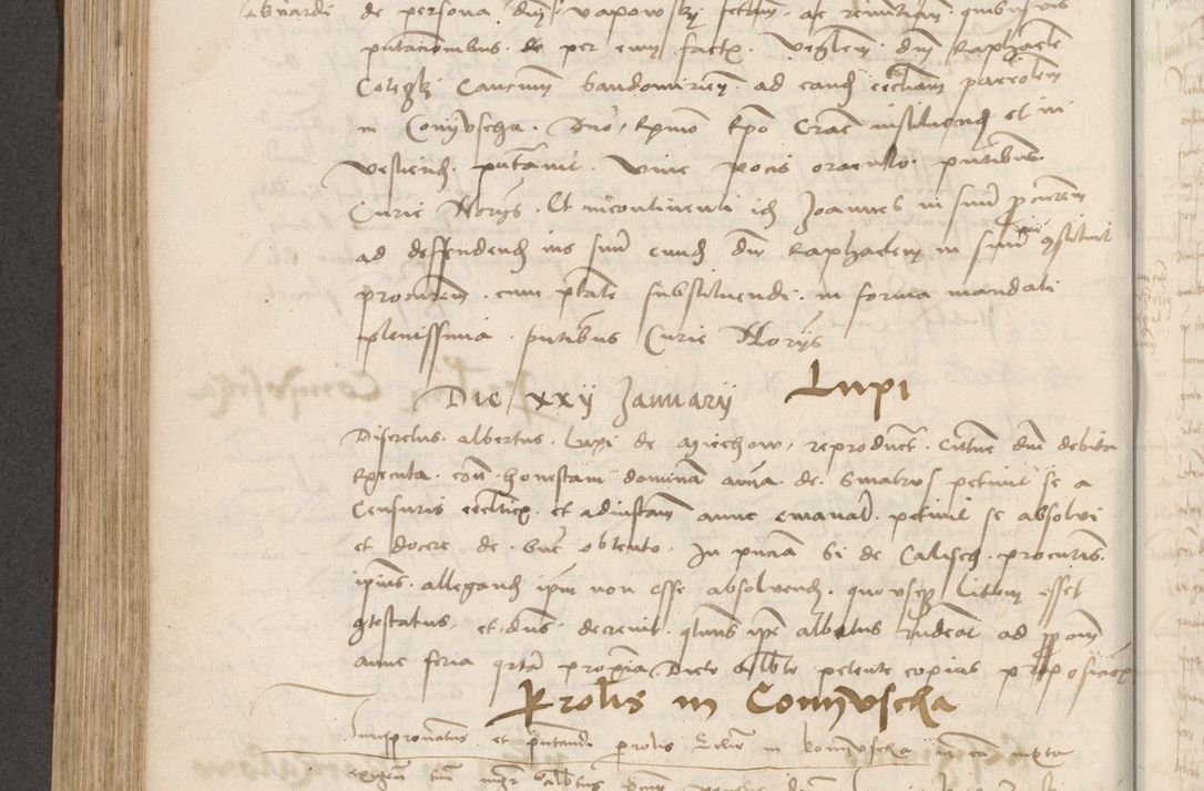 Zdjęcie nr 431 dla obiektu archiwalnego: Volumen II - um actorum episcopalium Joannis Konarski, episcopi Cracoviensis annorum sequentium: 1515, 1516, 1517, 1518, 1519, quorum indicem in dine huius voluminis videre est.