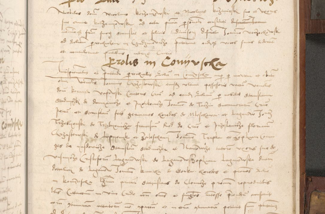 Zdjęcie nr 428 dla obiektu archiwalnego: Volumen II - um actorum episcopalium Joannis Konarski, episcopi Cracoviensis annorum sequentium: 1515, 1516, 1517, 1518, 1519, quorum indicem in dine huius voluminis videre est.