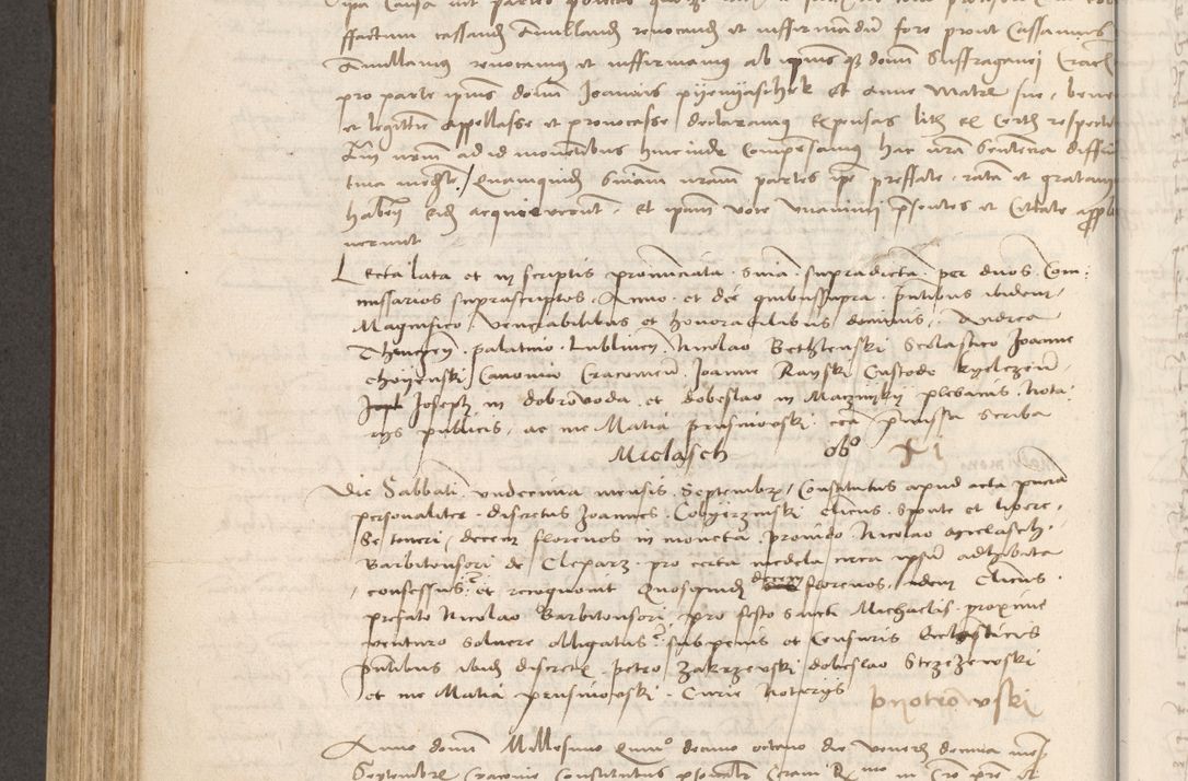 Zdjęcie nr 401 dla obiektu archiwalnego: Volumen II - um actorum episcopalium Joannis Konarski, episcopi Cracoviensis annorum sequentium: 1515, 1516, 1517, 1518, 1519, quorum indicem in dine huius voluminis videre est.