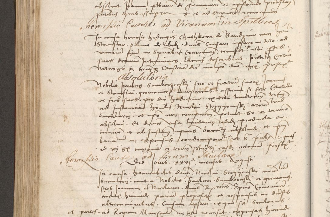 Zdjęcie nr 397 dla obiektu archiwalnego: Volumen II - um actorum episcopalium Joannis Konarski, episcopi Cracoviensis annorum sequentium: 1515, 1516, 1517, 1518, 1519, quorum indicem in dine huius voluminis videre est.