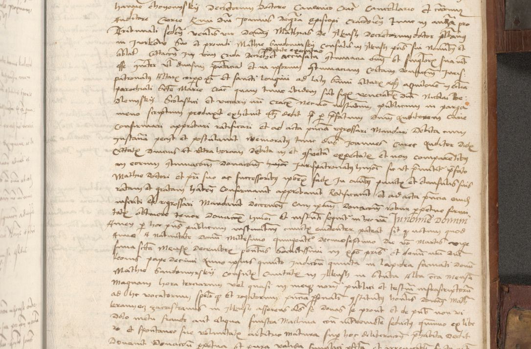 Zdjęcie nr 384 dla obiektu archiwalnego: Volumen II - um actorum episcopalium Joannis Konarski, episcopi Cracoviensis annorum sequentium: 1515, 1516, 1517, 1518, 1519, quorum indicem in dine huius voluminis videre est.