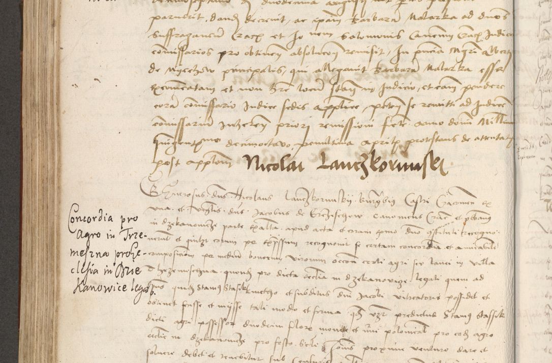 Zdjęcie nr 377 dla obiektu archiwalnego: Volumen II - um actorum episcopalium Joannis Konarski, episcopi Cracoviensis annorum sequentium: 1515, 1516, 1517, 1518, 1519, quorum indicem in dine huius voluminis videre est.