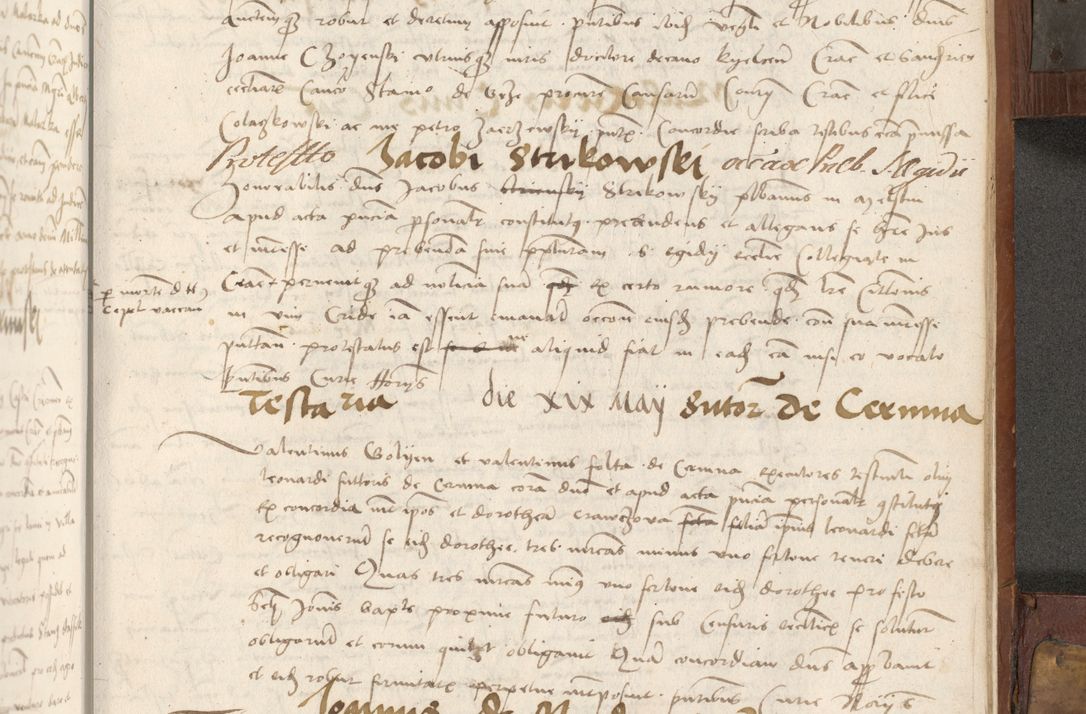 Zdjęcie nr 378 dla obiektu archiwalnego: Volumen II - um actorum episcopalium Joannis Konarski, episcopi Cracoviensis annorum sequentium: 1515, 1516, 1517, 1518, 1519, quorum indicem in dine huius voluminis videre est.