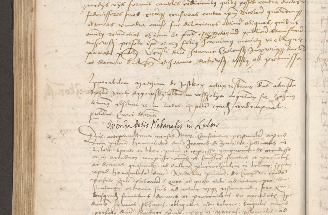 Zdjęcie nr 381 dla obiektu archiwalnego: Volumen II - um actorum episcopalium Joannis Konarski, episcopi Cracoviensis annorum sequentium: 1515, 1516, 1517, 1518, 1519, quorum indicem in dine huius voluminis videre est.