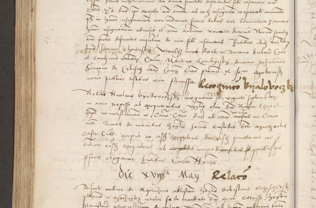 Zdjęcie nr 375 dla obiektu archiwalnego: Volumen II - um actorum episcopalium Joannis Konarski, episcopi Cracoviensis annorum sequentium: 1515, 1516, 1517, 1518, 1519, quorum indicem in dine huius voluminis videre est.